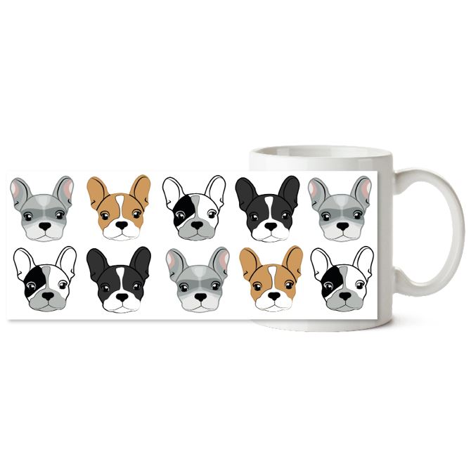 Chameleon mugs Art bulldogs