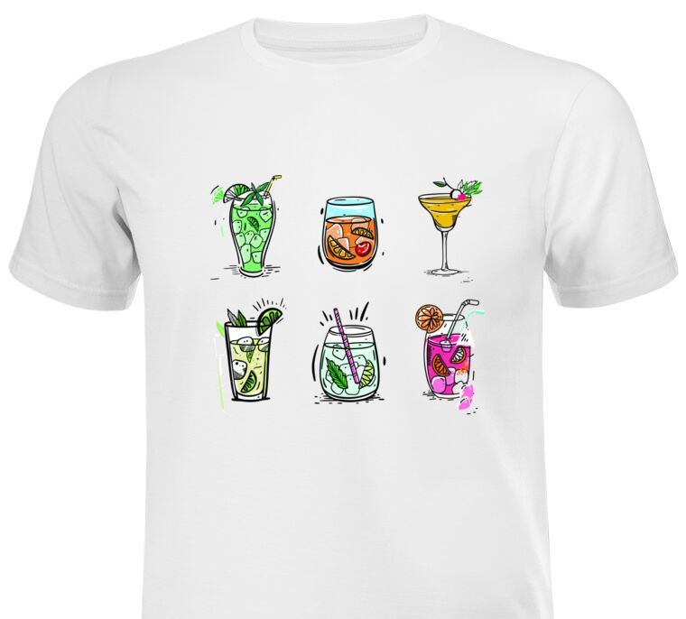 T-shirts, T-shirts Smoothies and shakes