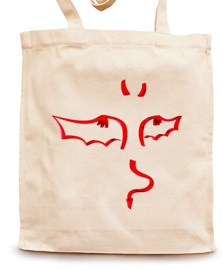 Shopping bags Red dragon