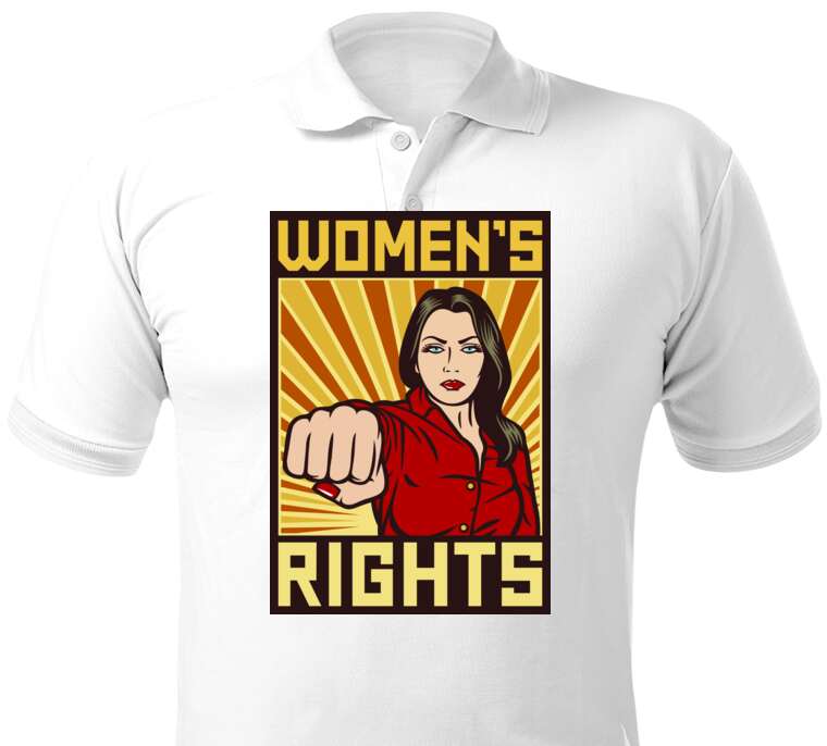 Майки, футболки поло  Women's rights