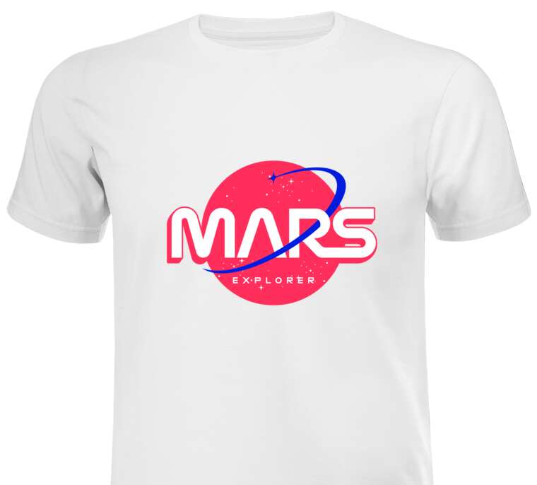 Майки, футболки мужские Explorer Mars