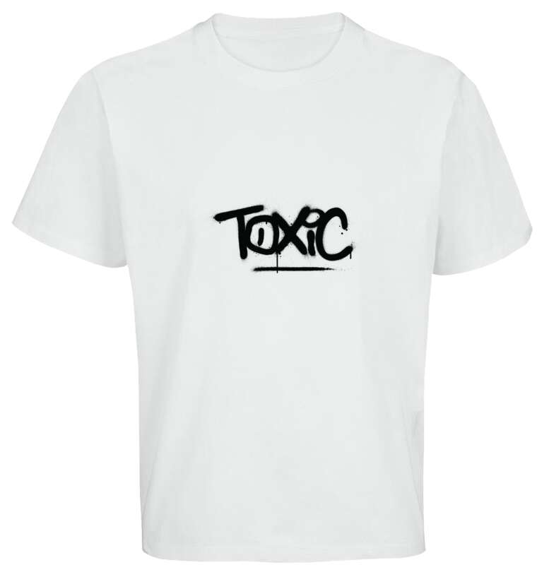 Майки, футболки оверсайз Toxicity Graffiti