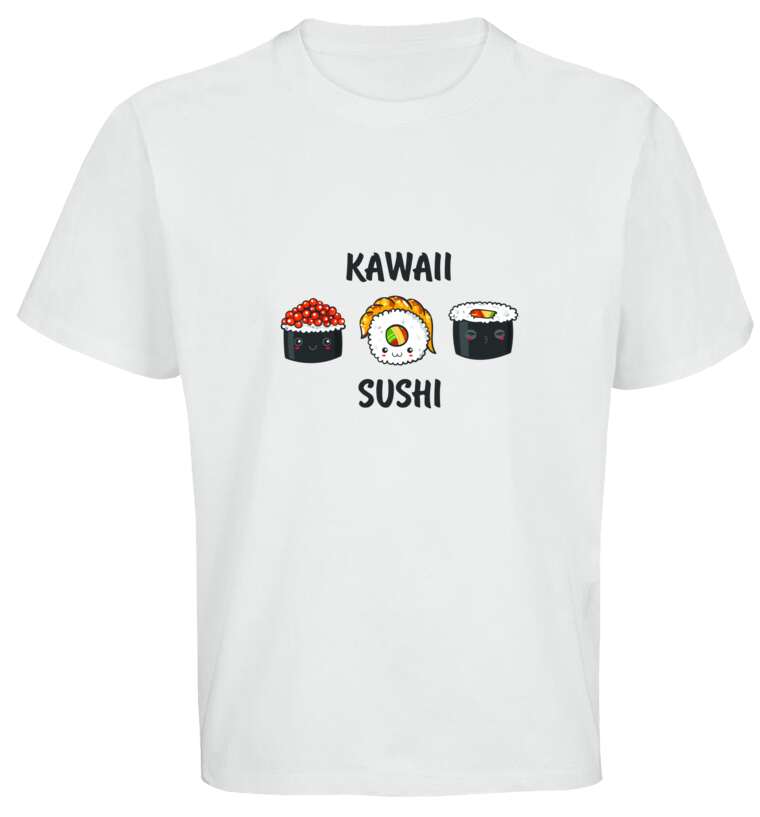 Майки, футболки оверсайз Kawaii sushi