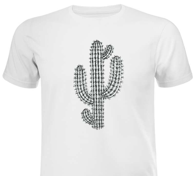 Майки, футболки белые Cactus