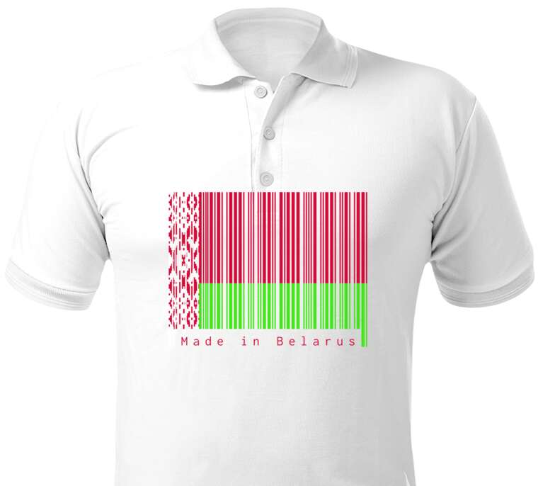 Майки, футболки поло  Barcode Made in Belarus