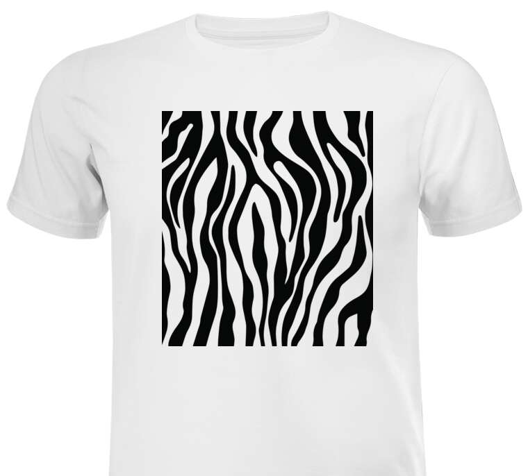 T-shirts, T-shirts Texture Zebra