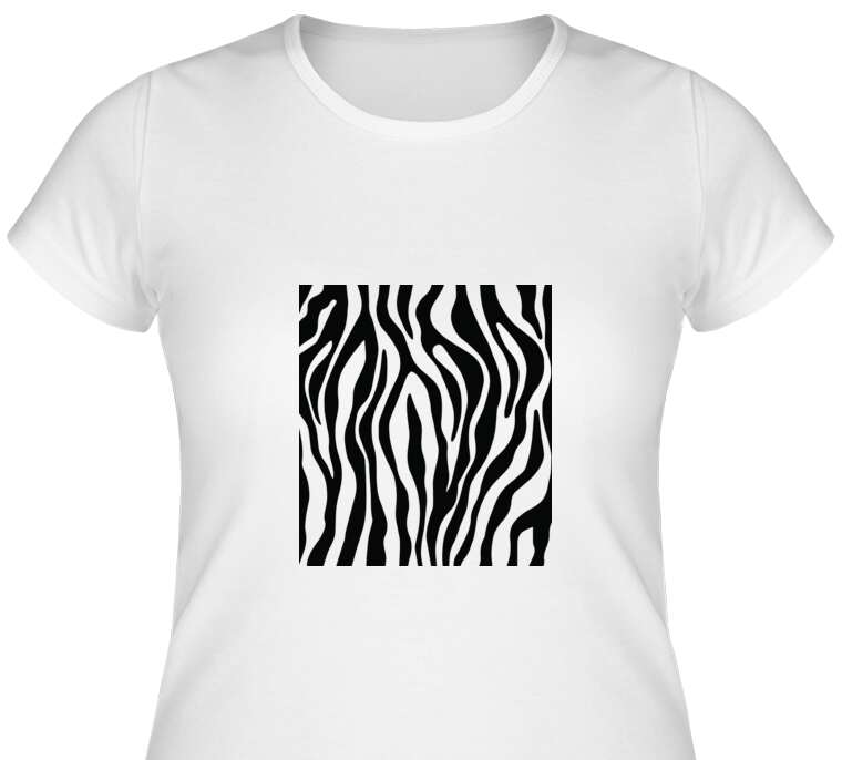 Майки, футболки женские Texture Zebra