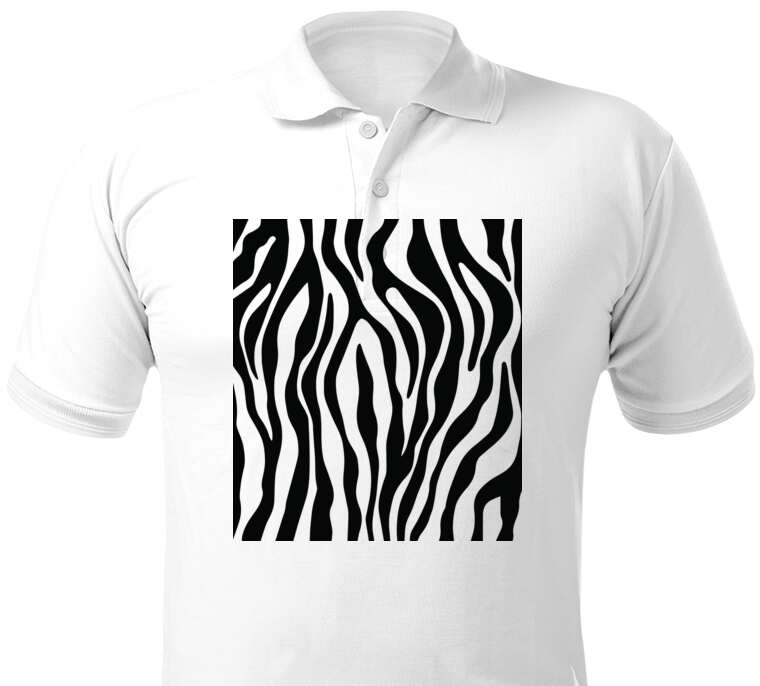 Майки, футболки поло  Texture Zebra