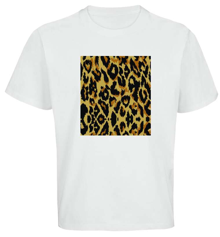 Майки, футболки оверсайз Leopard print