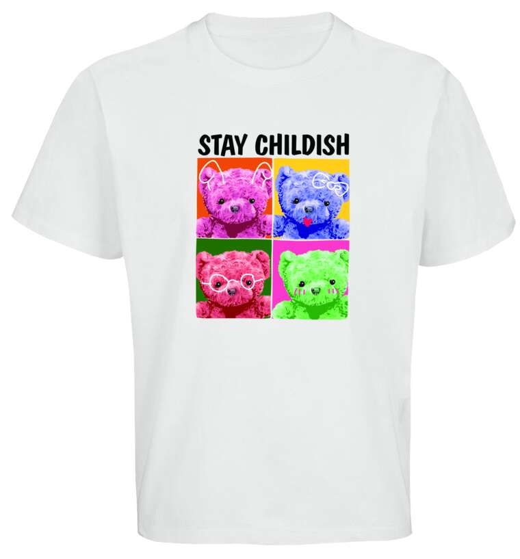 Майки, футболки оверсайз Stay chaildish