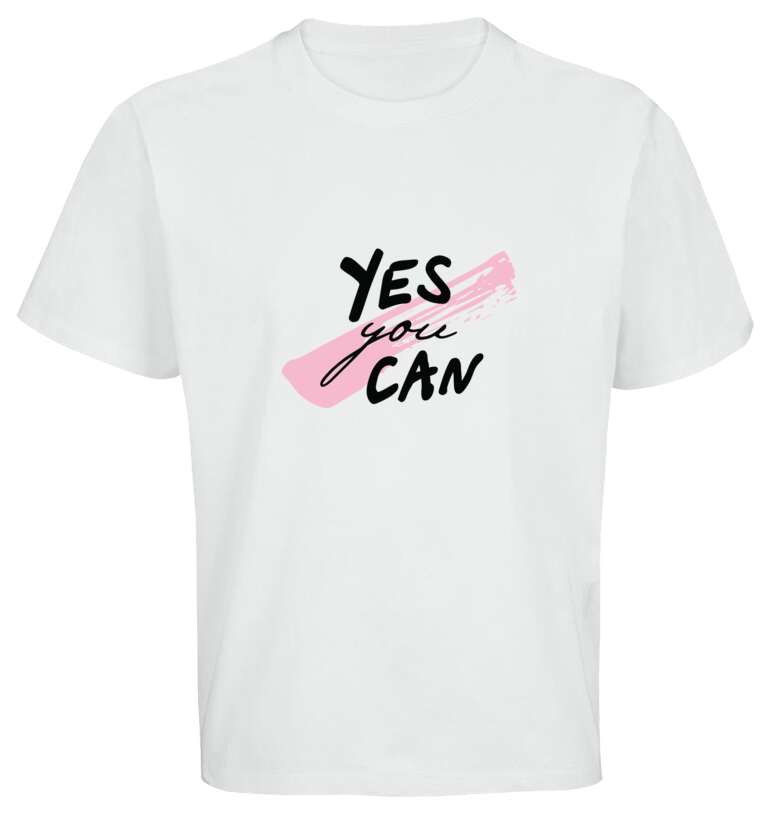 Майки, футболки оверсайз Yes you can