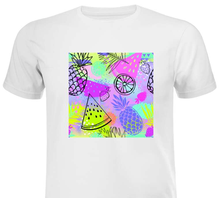 Майки, футболки мужские Fruit print