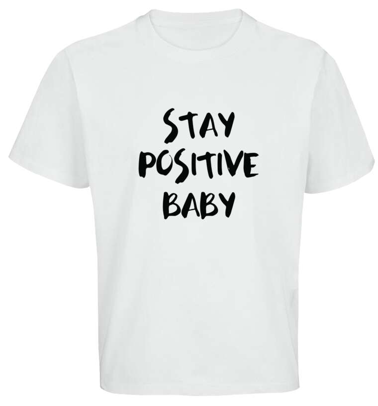 Майки, футболки оверсайз Stay positive