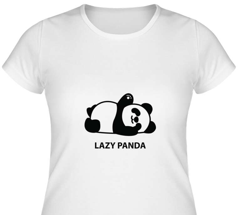 Майки, футболки женские Lazy Panda