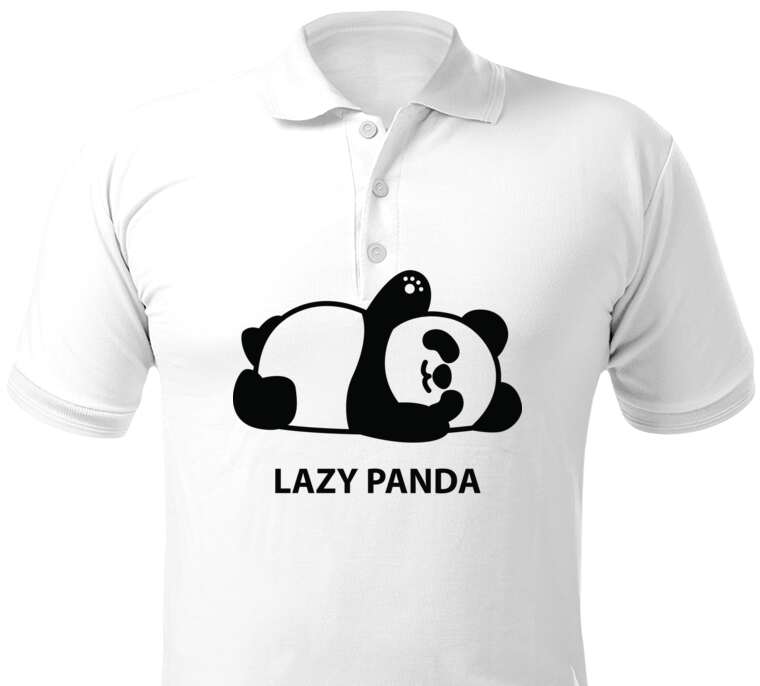 Майки, футболки поло  Lazy Panda