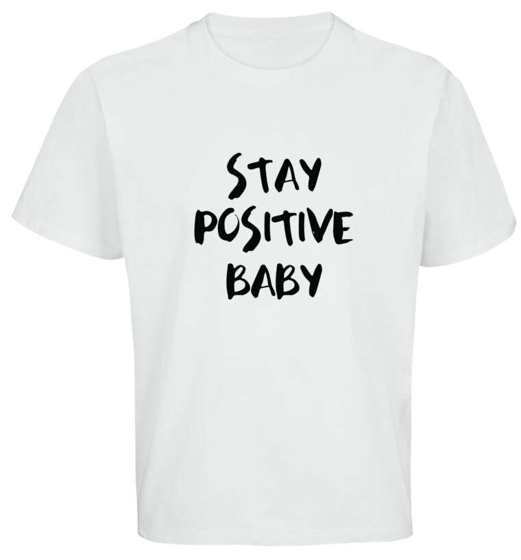 Майки, футболки оверсайз Stay positive