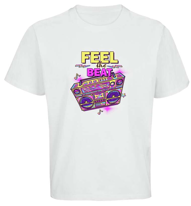 Майки, футболки оверсайз Feel the beat