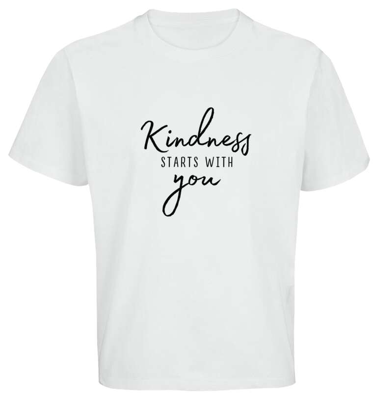 Майки, футболки оверсайз Kindness starts with you