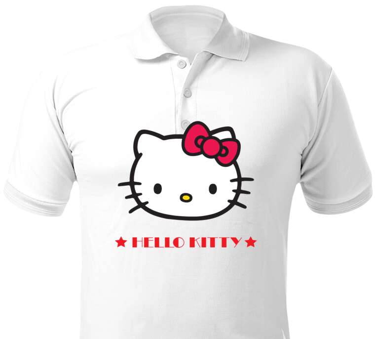 Майки, футболки поло  Hello Kitty