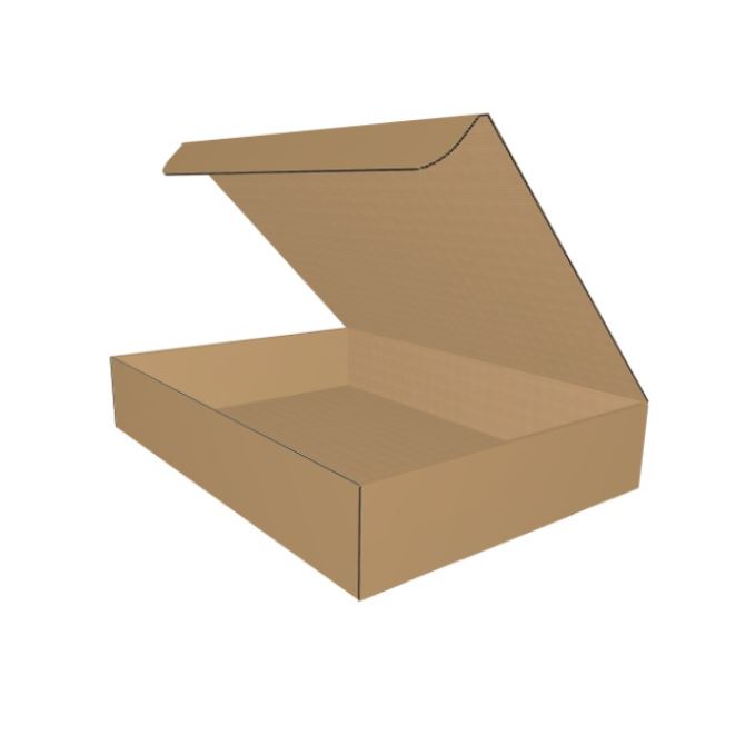 Картонная коробка со съемной крышкой 360х330х80