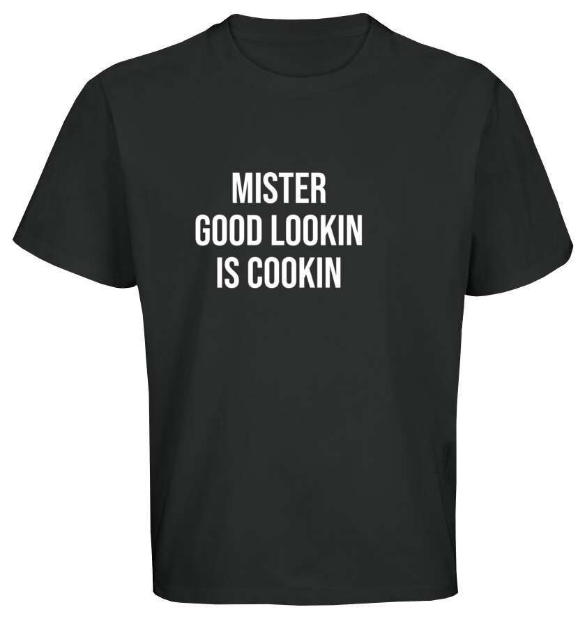 Майки, футболки оверсайз Mister good lookin is cookin