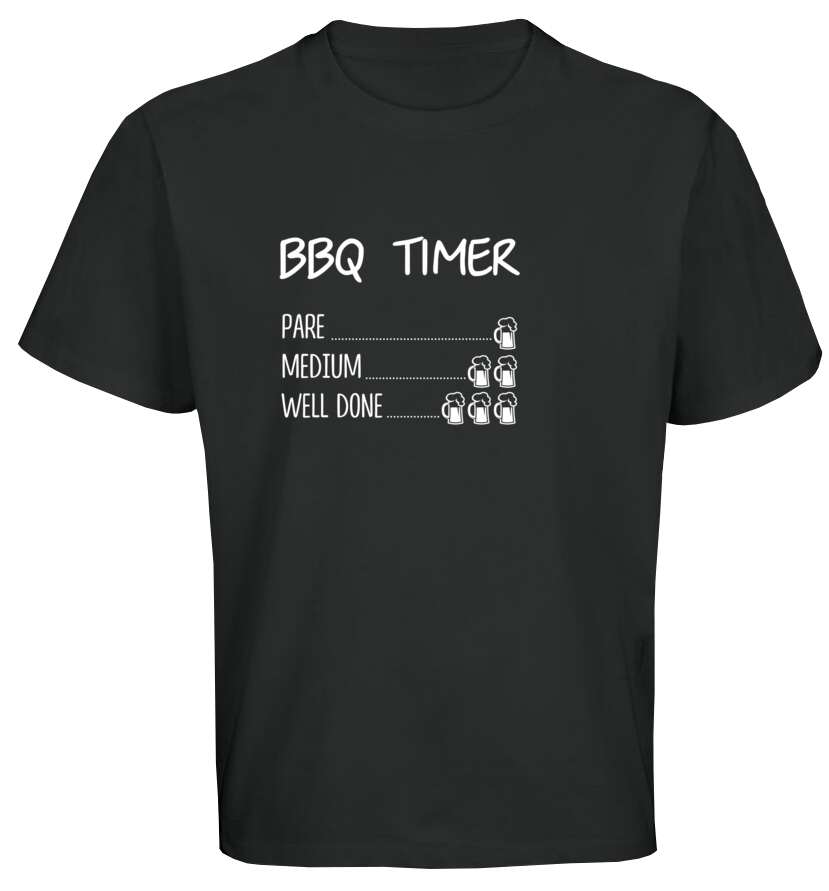 Майки, футболки оверсайз BBQ timer