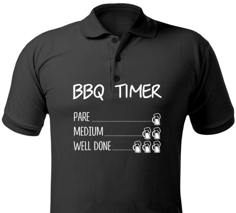 Майки, футболки поло  BBQ timer