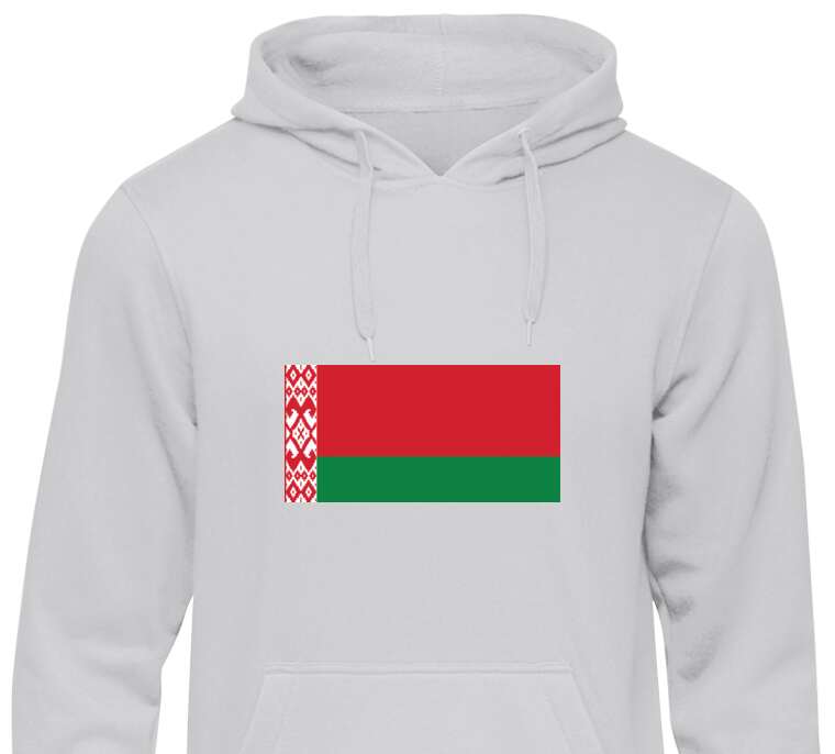 Толстовки, худи  The flag of Belarus