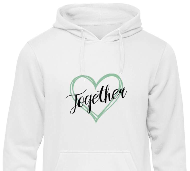 Парные толстовки, худи Better together men's