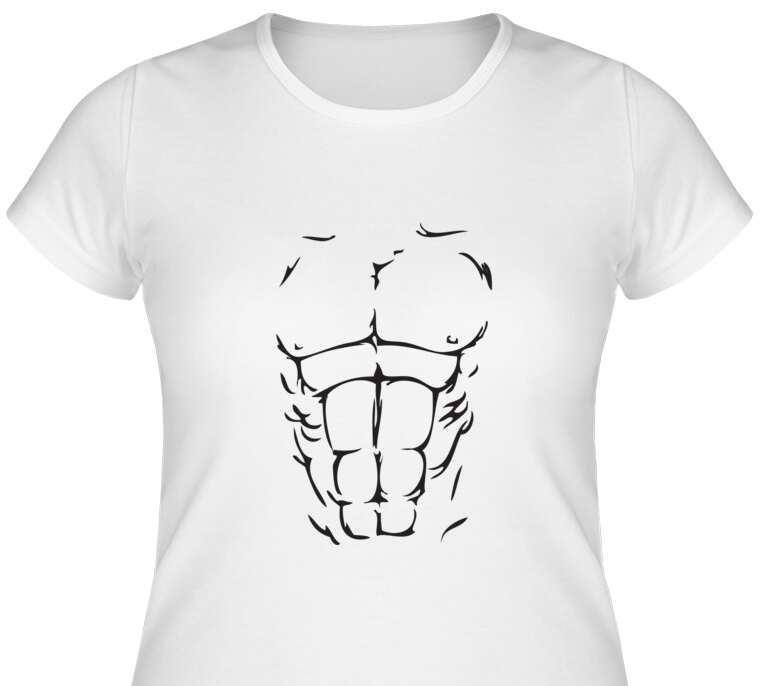 Майки, футболки женские Male torso