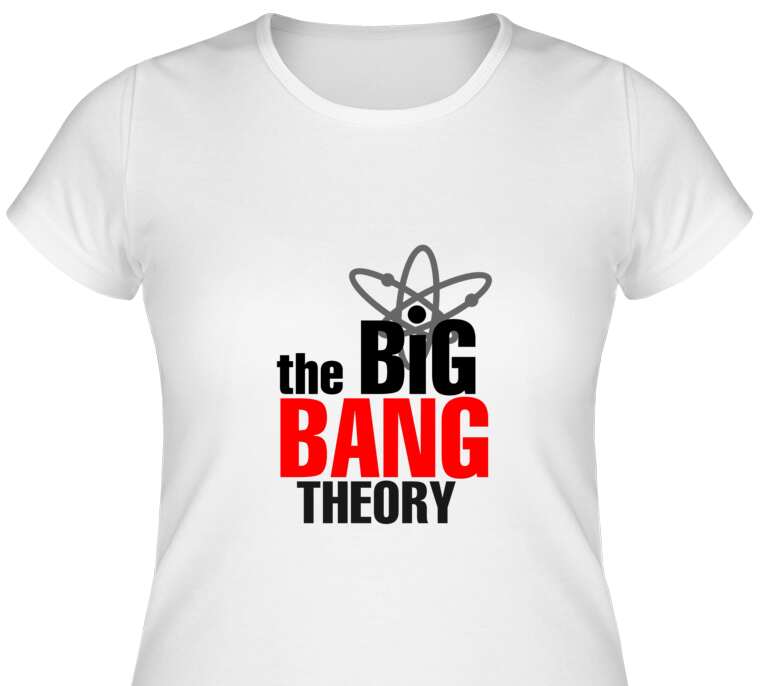 Майки, футболки женские The big Bang theory