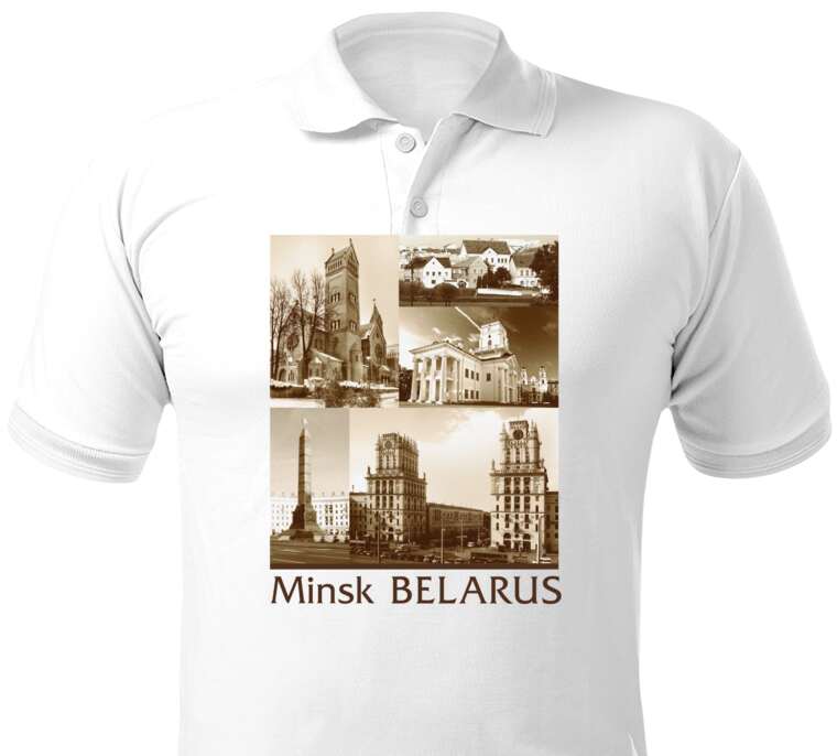 Майки, футболки поло  Belarus retro