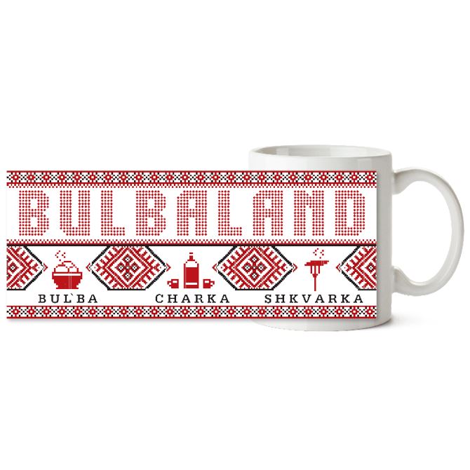 The mugs are black Bulbaland