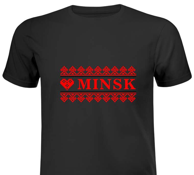 Майки, футболки мужские Minsk embroidery