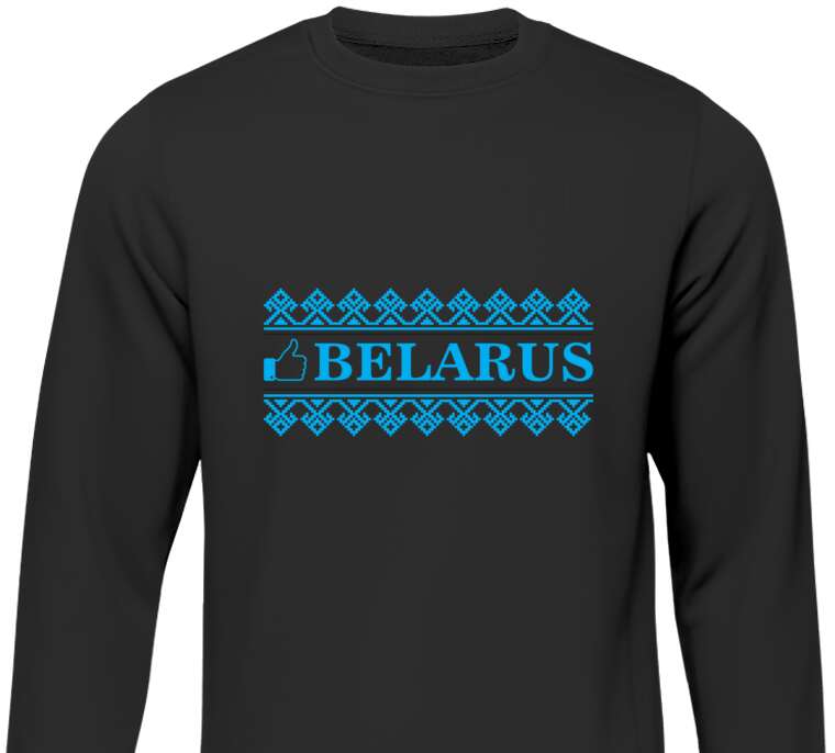 Sweatshirts Belarus embroidery