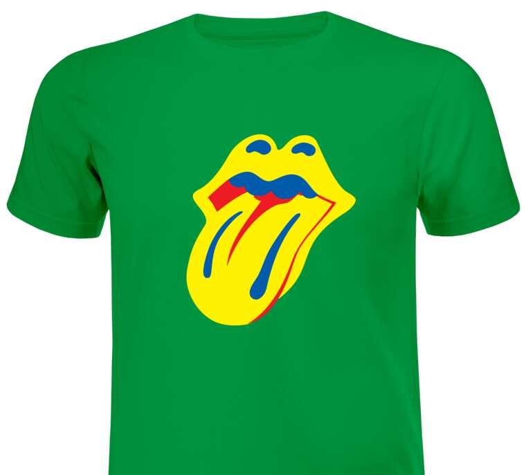 Майки, футболки черные The Rolling Stones