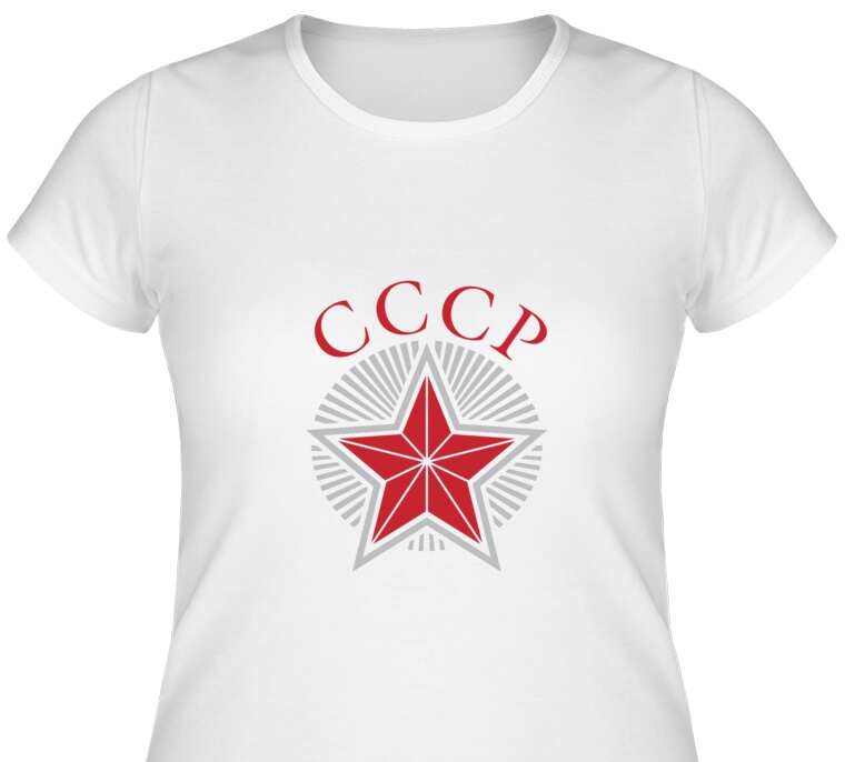 Майки, футболки женские Red star