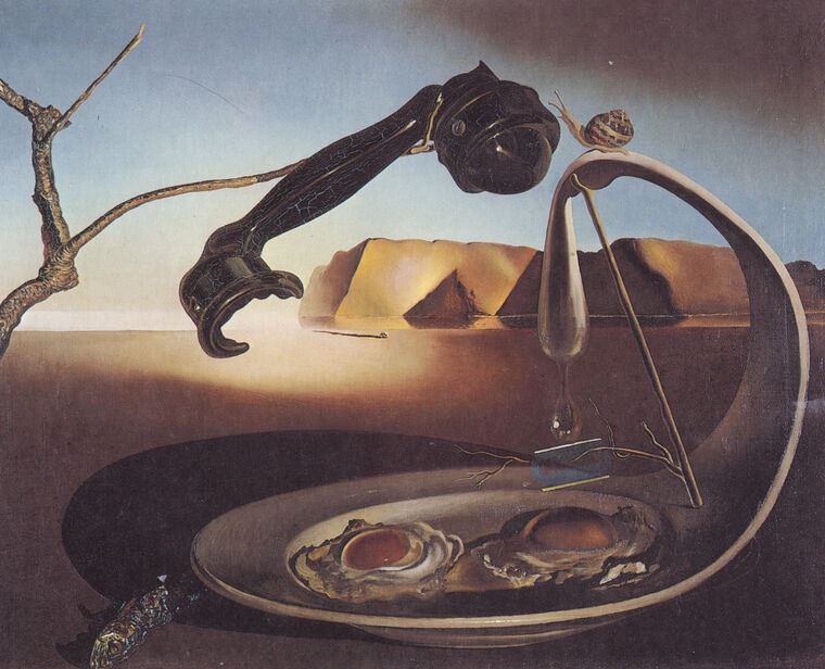 Картины на пластике, пеноркартоне Salvador Dali The Sublime Momen