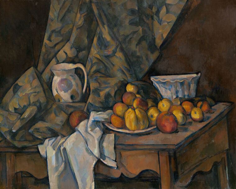 Картины на пластике, пеноркартоне Paul Cezanne Apples and Peaches