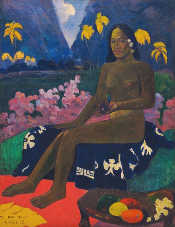 Картины, фото с паспарту Paul Gauguin Te Aa No Areois (The Seed of the Areoi)