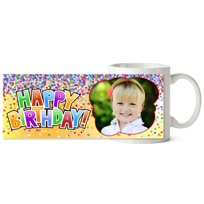 Chameleon mugs Multi-colored confetti