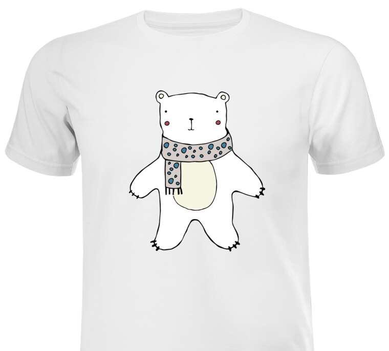 T-shirts, T-shirts Polar bear