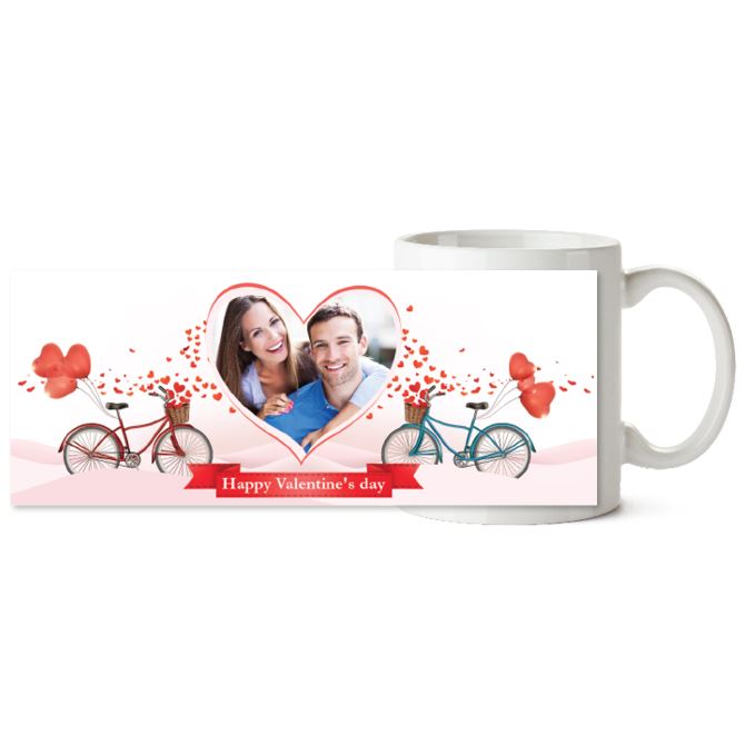 Chameleon mugs Love and bicycles