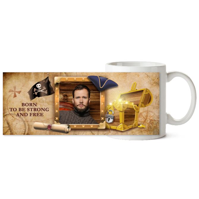 Chameleon mugs Pirate