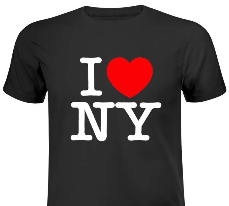 Майки, футболки мужские I love NY