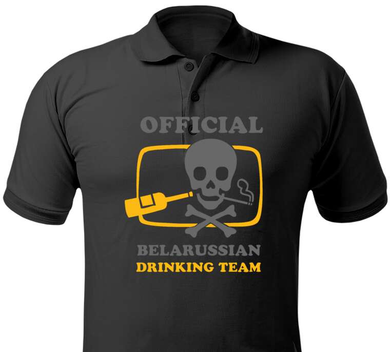 Майки, футболки поло  Drinking team