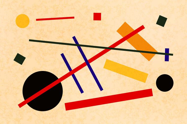 Картины на фотобумаге Suprematism