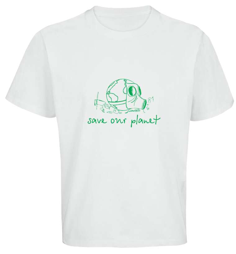 Майки, футболки оверсайз Save our planet