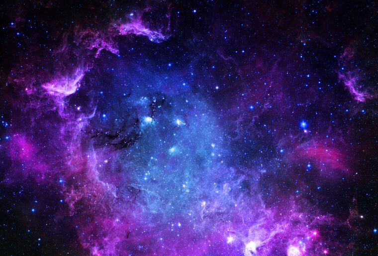 Картины, фото с паспарту Nebula