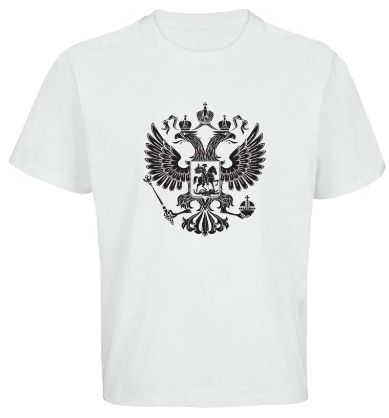 Майки, футболки оверсайз The Coat Of Arms Of Russia